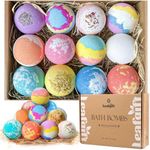 Leafgift Bath Bombs Gift Set, 12pcs