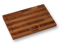 Vesta Homes Large Wooden Chopping Board/Cutting Board/Serving Board, Plate for Vegetables, Fruits & Cheese | Natural Acacia Wood | 38 x 25.5 x 2.5 cm | Handcrafted | Made in India