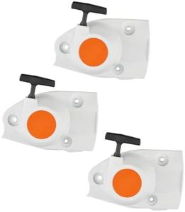 Quaneguzy Recoil Starter Assembly 3-Pack Fit for Stihl TS410 TS420 TS410Z TS420Z TS480i TS500i TS510i Cut-Off Saws – Replace 4238-190-0300, 4238-190-0302, 4238-190-0402, 4238-190-0404