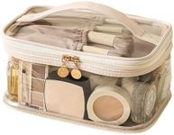 EZKOXAH Large Travel Makeup Bags Le