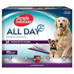 Simple Solution 6-Layer All Day Premium Dog Pads - Lavender Scent pack of 100