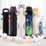 Mewaii 28in Long Cat Plush Pillows 