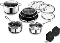 HexClad Hybrid Nonstick 14-Piece Co