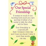 Heartwarmers Our Special Friendship Keepsake Card & Envelope 3.5" x 2" Code K100E