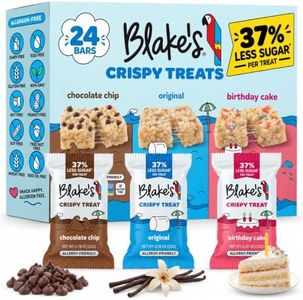 Blake’s Seed Based Crispy Treats – Variety Pack (24 Count), Vegan, Gluten Free, Nut Free & Dairy Free, Healthy Snacks for Kids or Adults, School Safe, Low Calorie Organic Soy Free Snack