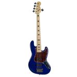 Vault JB Series 2 Jazz Bass 5-String Bass Guitar - Blue