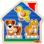 Melissa & Doug - House Pets Knob Pu