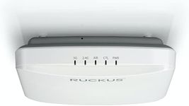 Ruckus Unleashed R550 Wi-Fi 6 2x2:2 Indoor Access Point with 1.8 Gbps HE80/40 Speeds and Embedded IoT | US Model | Power Source Included, AMZ-R550-US1U