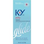 K-Y Jelly Personal Water Based Lubricant, 4 oz