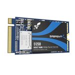 SABRENT 2242 M.2 NVMe SSD 512gb, SSD 1700MB/s Read, 42mm PCIe 3.0 X4, Internal Solid State Drive, High Performance Compatible with All PCs, NUCs, and Laptops (SB-1342-512)