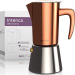 bonVIVO Moka Pot - 6 Cup Intenca St