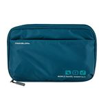 Travelon World Travel Essentials Tech Organizer, Peacock Teal, One Size, Travelon World Travel Essentials Tech Organizer