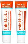 THINKBABY, Sunscreen,Baby,SPF50+ 90ml (Pack of 2) by Thinkbaby