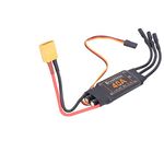 WANGCL 40A Brushless ESC with XT60 Connector Brushless Motor Electric Speed Controller BEC Output: 5V/3A for RC Car Monster Truck Crawler Truck Drone