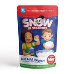 Snow in Seconds XL Instant Snow Artificial Snow (10 Gallon) As Seen on Shark Tank