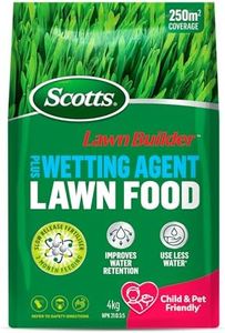 Scotts Lawn Builder with Wetting Agent Lawn Fertiliser, 4kg