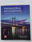 Managerial Accounting Textbook