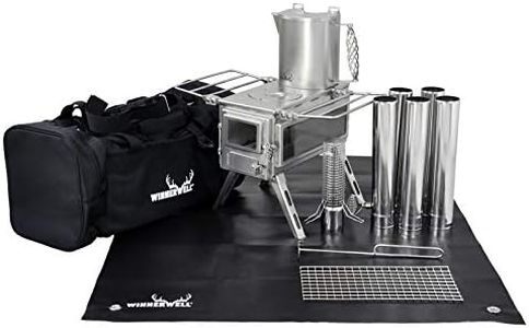 Winnerwell Nomad View S-sized Cook Camping Stove Package