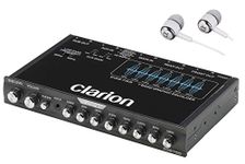 Clarion EQS746 1/2 DIN Graphic Equalizer with Built-in Crossover