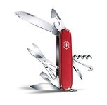 Victorinox Swiss Army Knife - Climber - 14 Functions, Multitool - Red, 91 mm