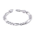 Joyalukkas 925 Sterling Silver Charm Bracelet for Men (Silver)