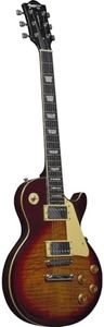 SPENCER BY EKO - LP10 HONEY BURST, Chitarra Elettrica, Corpo Pioppo, Manico in Acero, Tastiera in Resina, Pickup H-H, Switch Toggle a 3 vie,Ponte Stile tune-O-matic, Colore Honey Burst