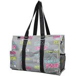 Teacher Appreciation Gift NGIL Large Canvas Tote Bag