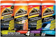 Armor All 10881 4-Pack Wipe Multipack, Total 115 wipes