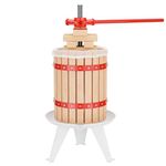 Quality 6L Fruit Press Apple Wine Cider incl. Pulp Bag