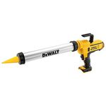 DEWALT DCE580N-XJ Caulk Gun Bare, 1 W, 18 V, Yellow/Black, 300-600 ml