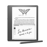 Amazon Kindle Scribe (64 GB) - Now write directly on books and documents. A Kindle and notebook, all in one. Includes Premium Pen.