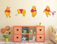 Wallstick Pooh and Winnie wallstickers (Vinyl 180 cm x 50 cm)