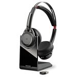 Plantronics Voyager Focus UC Wireless Bluetooth Over The Ear Headset with Mic (Black)