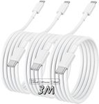 10ft USB C to Lightning Cable Long,