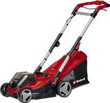 Einhell GE-CM 36/34-1 Li-Solo Power X-Change Battery-Powered Lawnmower (36 V, Li-Ion, 33.5 cm Cutting Width, 5 Level Center Cutting Height Adjustment, No Battery or Charger)