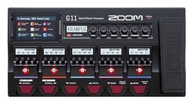 Zoom G11 Guitar Multi-Effects Processor with Expression Pedal, with Touchscreen Interface, 100+ Built in Effects, Amp Modeling, IR, Looper, Audio Interface for Direct Recording to Computer