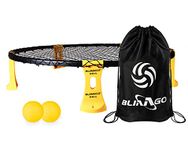 Mookis Blinngoball Ball Game Set With Patented Elastic Net, 2 Balls, Carrying Bag, Hand Pump, Outdoor Games For Adults, Family-Lawn, Backyard, Beach