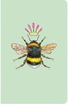 Vicki Sawyer Lined Bee Notebook - Decorative Book for Work, Note Taking, Journal for Writing, Gratitude, Memo Pad 6 inches x 9.25 inches 40 pages