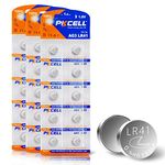 LR41 Battery,30Pack 1.5V AG3 LR736 L736F Button Cell Battery for Digital Thermometer Laser Pointer Mini Fladhlight Watch (30 Pack)