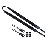 VKO Slim Camera Strap, Quick Release Camera Neck Shoulder Strap for Medium DSLR SLR Mirrorless Cameras Strap(Black)