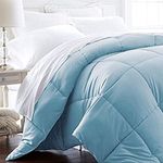 Beckham Luxury Linens Full/Queen Size Comforter - 1600 Series Down Alternative Home Bedding & Duvet Insert - Sky Blue