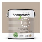 Boomerang, 100% Eco-Friendly Interior-Exterior Latex Paint, Pearl Finish for home, 3,78L / Boomerang, Peinture Latex intérieur-extérieur 100% Écoresponsable, Finis Perle pour les murs et la maison, 3,78L (Linen / Lin)