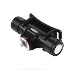 NEBO Transcend 1000-Lumen Headlamp Flashlight: 5 Mode Rechargeable LED Head Lamp Featuring a 1,000 Lumen Turbo Function; Adjustable Reflective Head Strap and Micro USB Charging Cable Included - 7001