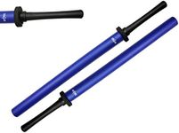 S-TEC 35" Practice Padded Foam Sparring Sword Set with ABS Handle and PVC Core. (Blue)