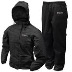 FROGG TOGGS Women's Classic All-Purpose Waterproof Breathable Rain Suit Black