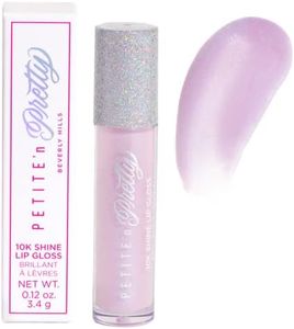 Petite 'N Pretty 10K Shine Lip Gloss for Kids (Shell Shocked) - Makeup for Kids, Tweens, Teens - High Shine, Lightweight, Made in the USA