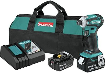 Makita XDT19T 18V LXT® Lithium-Ion Brushless Cordless Quick-Shift Mode™ 4-Speed Impact Driver Kit (5.0Ah)