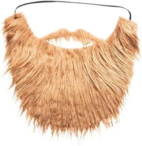 Dress Up America Fake Beard Costume - Costume Beard and Mustache - 7" Long - One Size for Teens and Adults