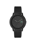 Lacoste Analogue Quartz Watch for Men with Black Silicone Bracelet - 2011171