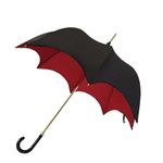 Black And Red Gothic Umbrella - MORGANA